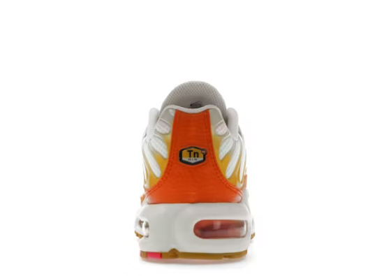 pink and yellow air max plus