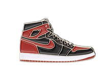 Load image into Gallery viewer, AJ 1 &quot;Banned&quot; Sneaker Pin
