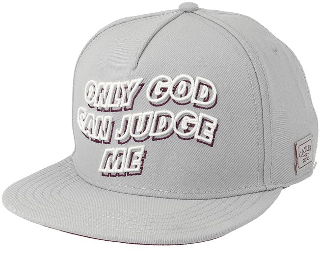 Grey Love Snapback Cap