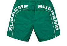 Load image into Gallery viewer, Supreme Arc Logo Water Short Green Size XL

