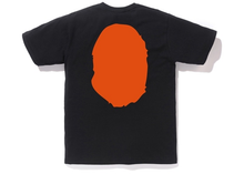 Load image into Gallery viewer, BAPE Colors Big Ape Head Tee Black/Yellow Size M
