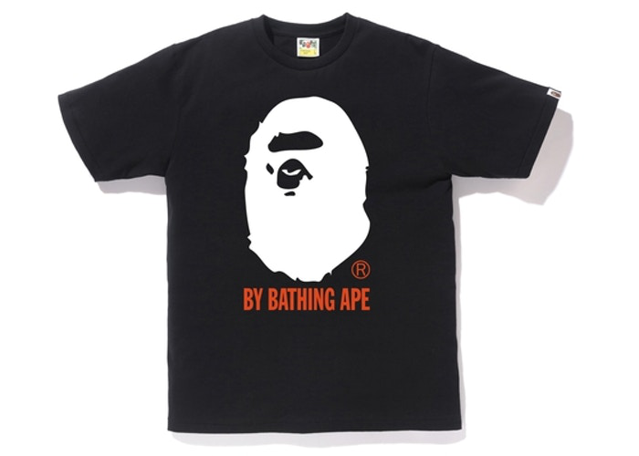 BAPE Colors By Bathing Tee Black/White Size L